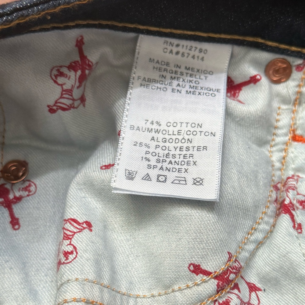 True Religion Dark Blue Boot Cut Jeans - Picture 11 of 11